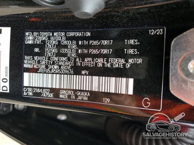JTEFU5JR5R5309676 2024 TOYOTA 4RUNNER photo no. 13