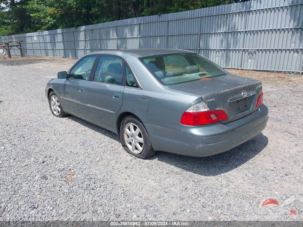 4T1BF28B93U327255 2003 TOYOTA AVALON photo no. 3