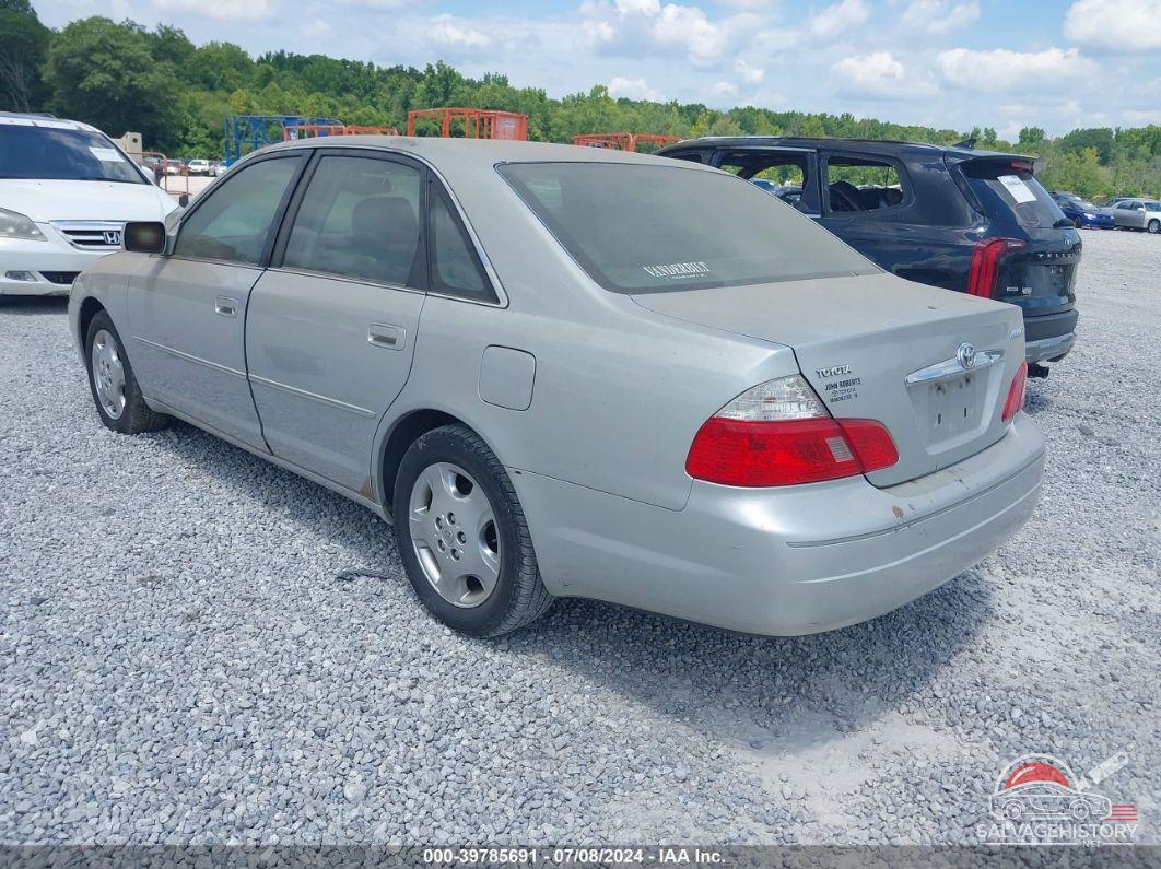 4T1BF28B14U390853 2004 TOYOTA AVALON photo no. 3