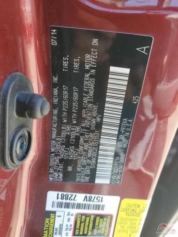 5TDKK3DC2ES511531 2014 TOYOTA All Models photo no. 13