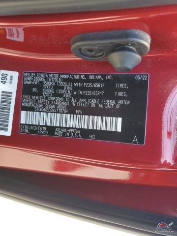 5TDKRKEC8NS118704 2022 TOYOTA All Models photo no. 12