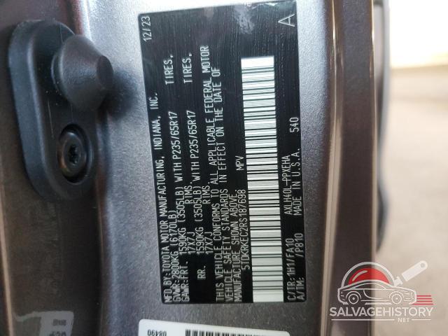 5TDKRKEC2RS187698 2024 TOYOTA All Models photo no. 13