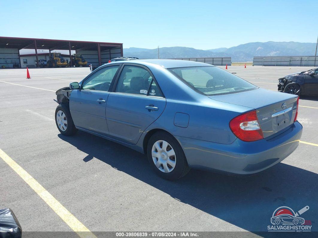 JTDBE32K920025069 2002 TOYOTA CAMRY photo no. 3