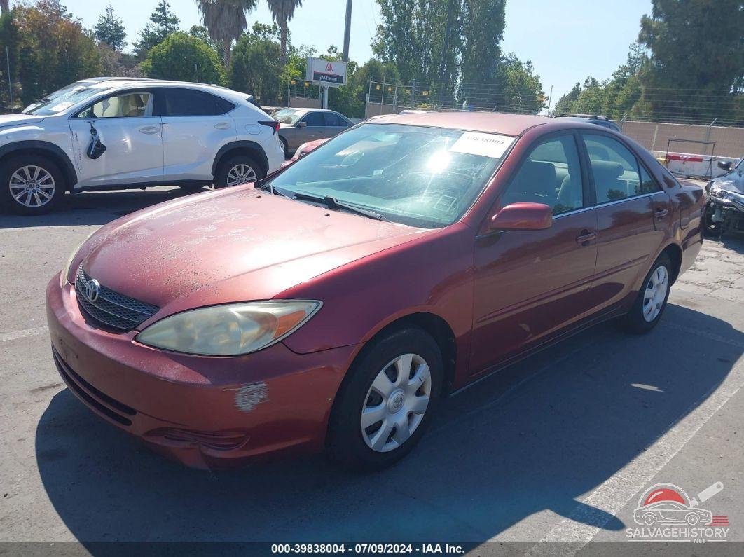 4T1BE32K64U352181 2004 TOYOTA CAMRY photo no. 2