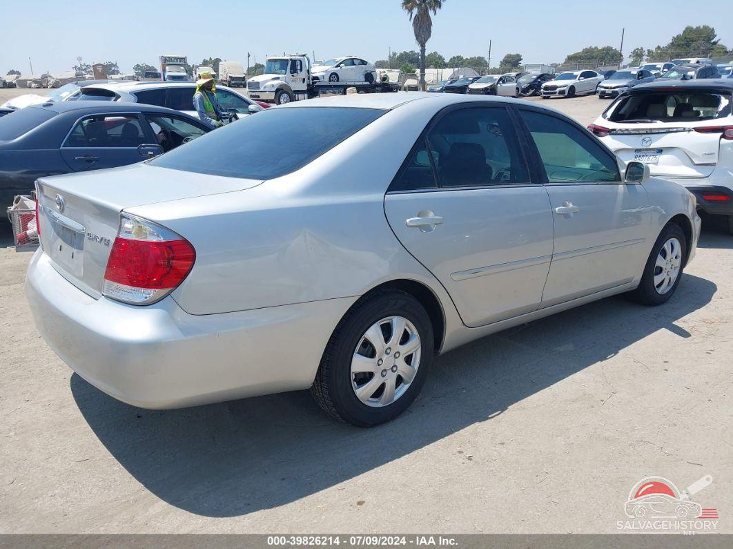 4T1BE32K65U088414 2005 TOYOTA CAMRY photo no. 4