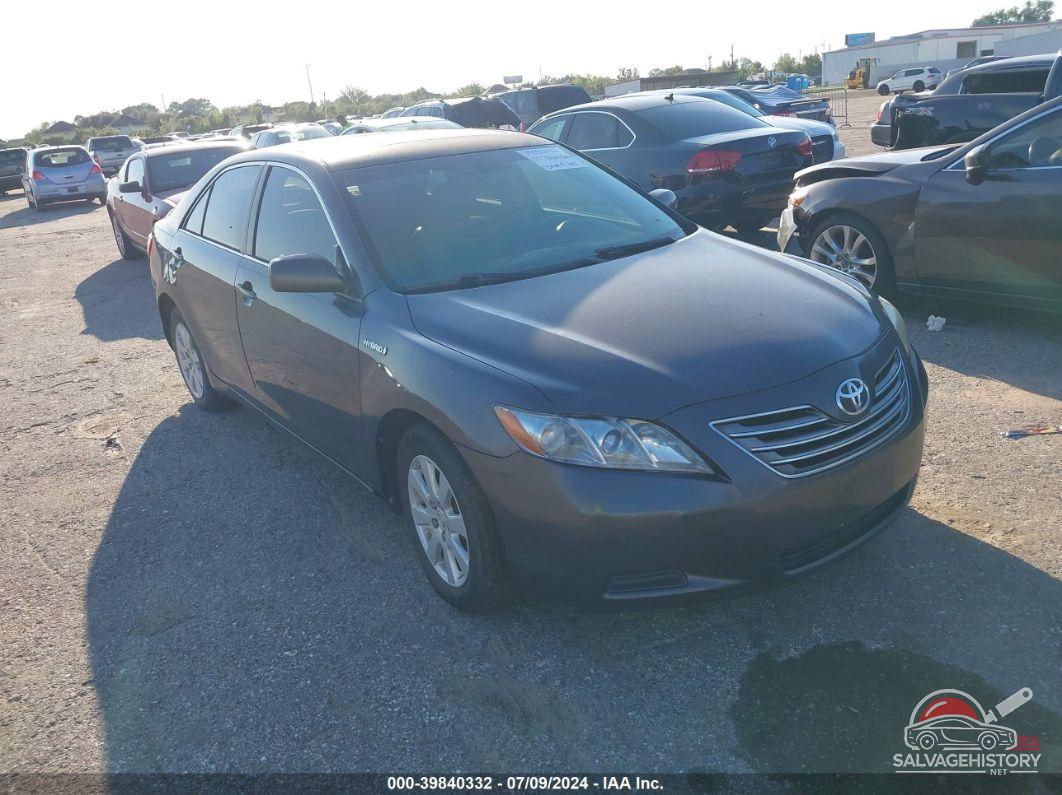 4T1BB46K67U014616 2007 TOYOTA CAMRY HYBRID photo no. 9