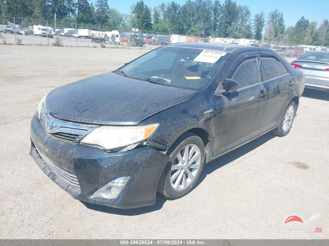 4T1BD1FK4CU056575 2012 TOYOTA CAMRY HYBRID photo no. 2