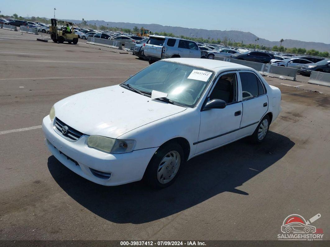 1NXBR12E02Z583707 2002 TOYOTA COROLLA photo no. 2