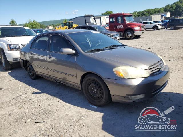 2T1BR38E33C111250 2003 TOYOTA COROLLA photo no. 4