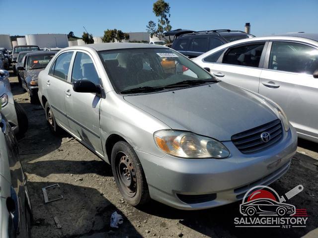 JTDBR32E030013358 2003 TOYOTA COROLLA photo no. 4