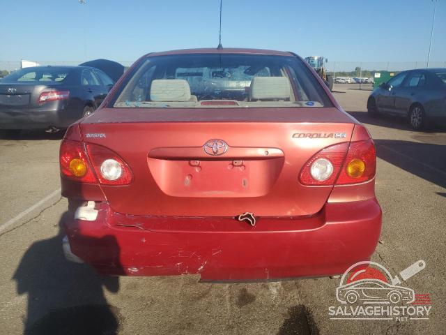 2T1BR32E34C230152 2004 TOYOTA COROLLA photo no. 6