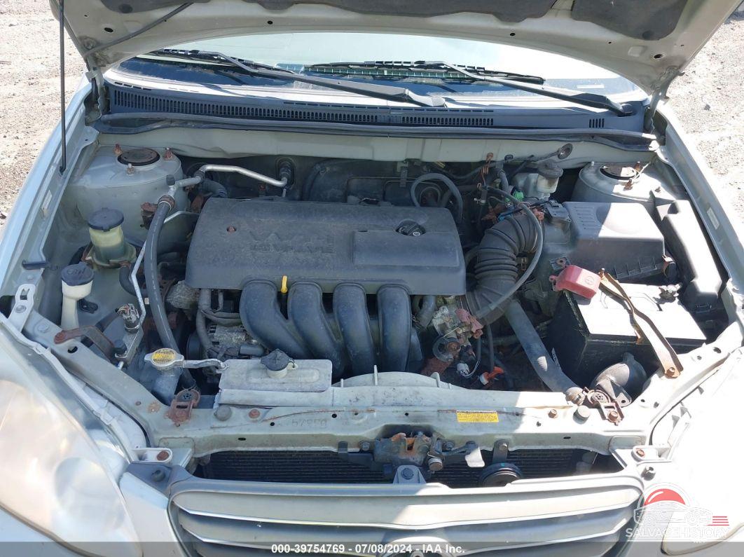 2T1BR32E94C263835 2004 TOYOTA COROLLA photo no. 10