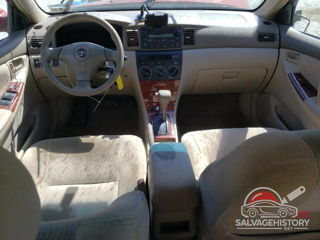 1NXBR32E95Z457409 2005 TOYOTA COROLLA photo no. 8