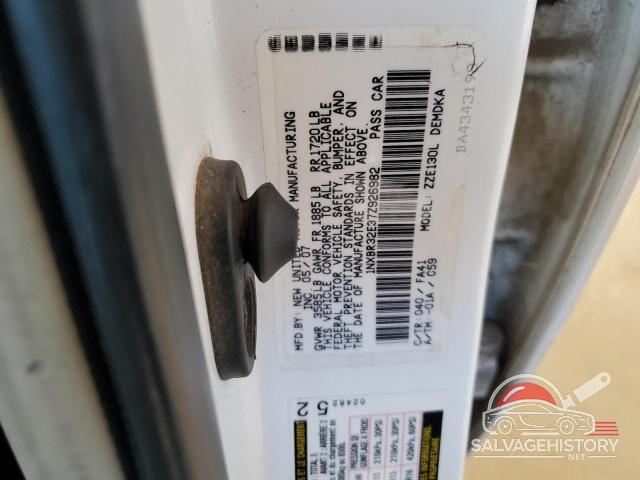 1NXBR32E37Z926982 2007 TOYOTA COROLLA photo no. 12