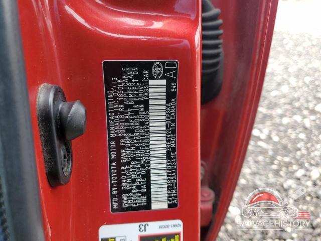 2T1BU4EE8DC124005 2013 TOYOTA COROLLA photo no. 12