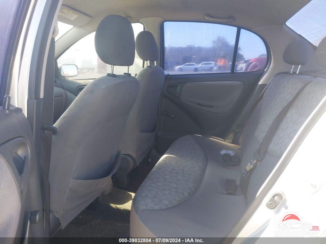 JTDBT123010144419 2001 TOYOTA ECHO photo no. 8