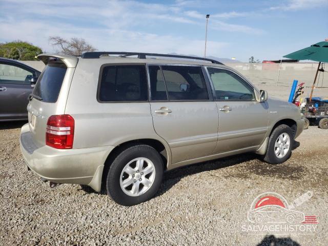 JTEGF21AX10021340 2001 TOYOTA HIGHLANDER photo no. 3