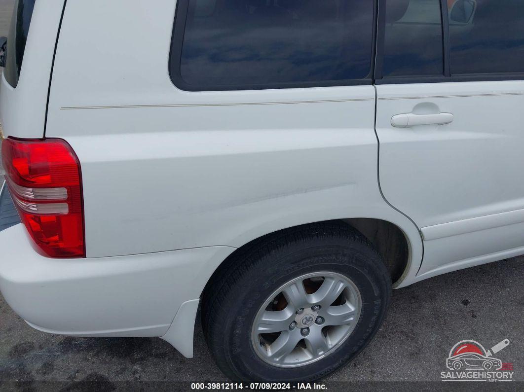 JTEHF21A810004525 2001 TOYOTA HIGHLANDER photo no. 6