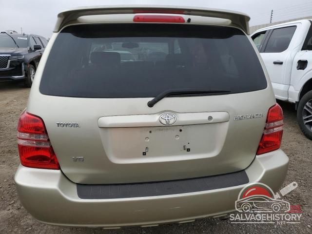 JTEGF21A320070008 2002 TOYOTA HIGHLANDER photo no. 6