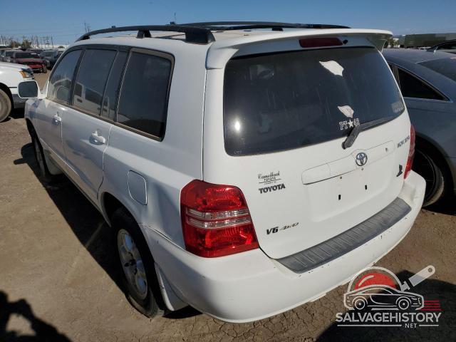 JTEHF21A420073956 2002 TOYOTA HIGHLANDER photo no. 2