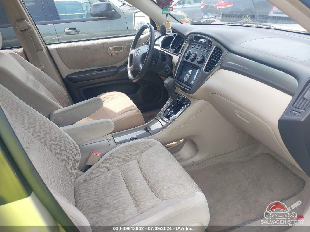 JTEHF21A530098768 2003 TOYOTA HIGHLANDER photo no. 5