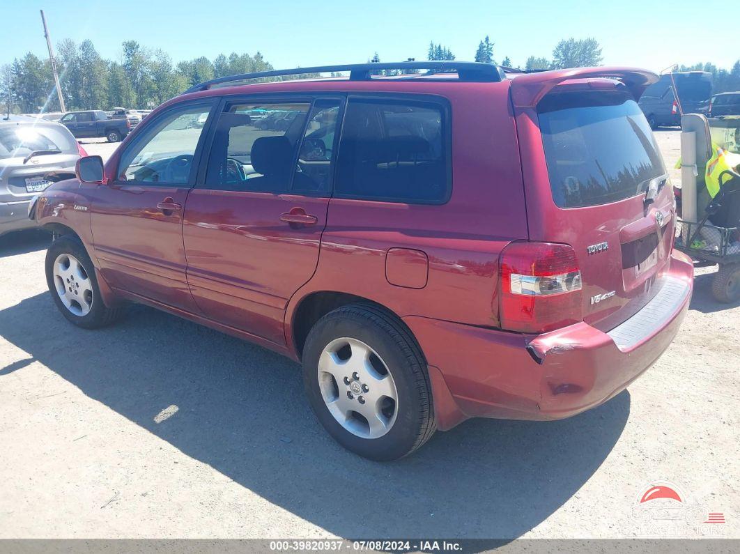 JTEEP21AX40062172 2004 TOYOTA HIGHLANDER photo no. 3