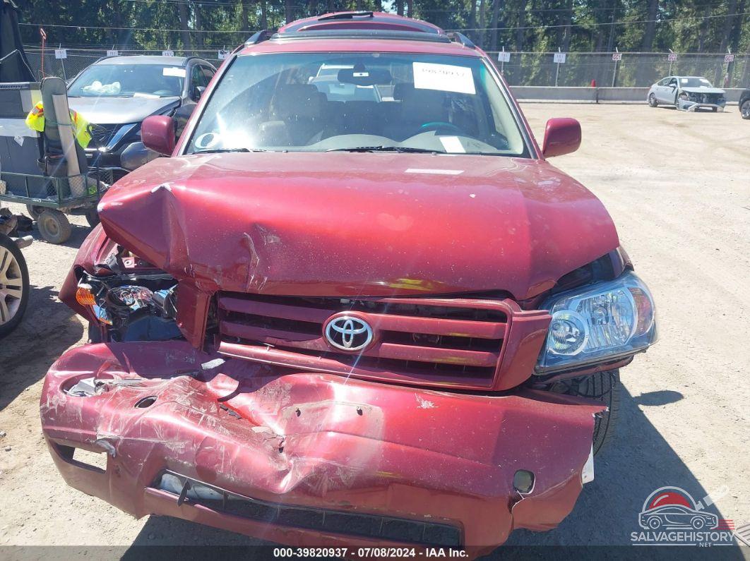 JTEEP21AX40062172 2004 TOYOTA HIGHLANDER photo no. 6