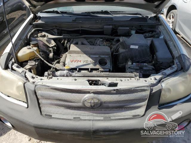 JTEDP21A550062447 2005 TOYOTA HIGHLANDER photo no. 12