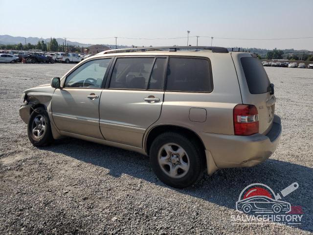 JTEGD21A150119216 2005 TOYOTA HIGHLANDER photo no. 2