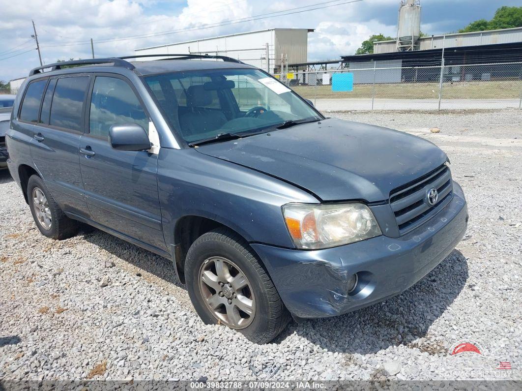 JTEGP21A950063730 2005 TOYOTA HIGHLANDER photo no. 23