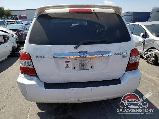 JTEDW21AX60008792 2006 TOYOTA HIGHLANDER photo no. 6