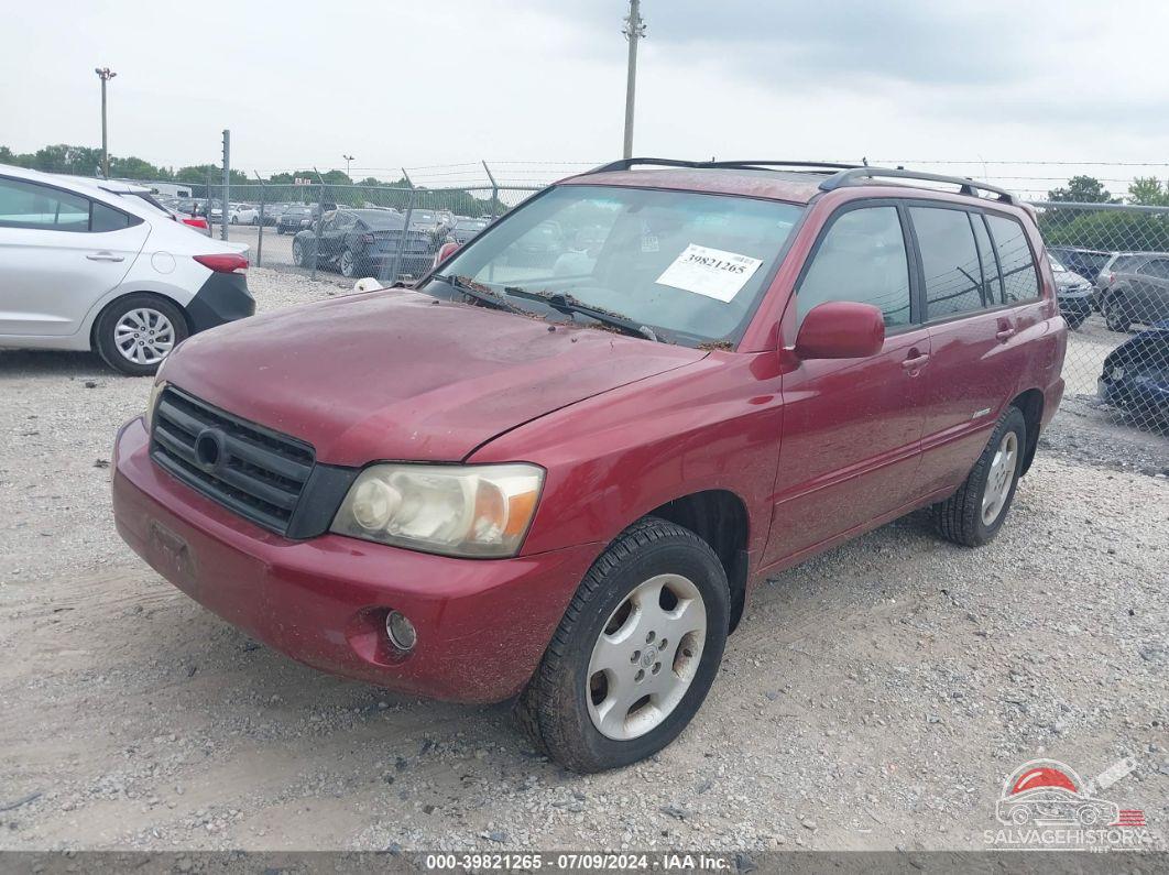 JTEEP21A460171245 2006 TOYOTA HIGHLANDER photo no. 2