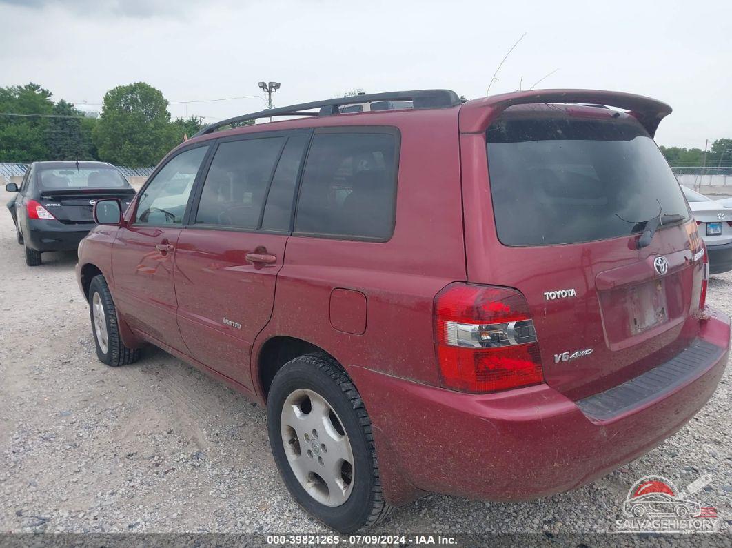 JTEEP21A460171245 2006 TOYOTA HIGHLANDER photo no. 3