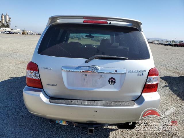 JTEEW21A570040488 2007 TOYOTA HIGHLANDER photo no. 6