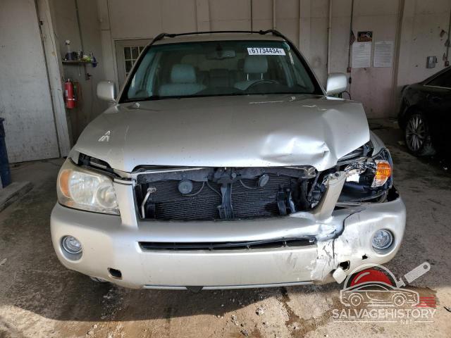 JTEEW21A770042307 2007 TOYOTA HIGHLANDER photo no. 5