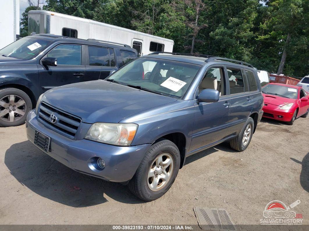 JTEGD21A070164828 2007 TOYOTA HIGHLANDER photo no. 2