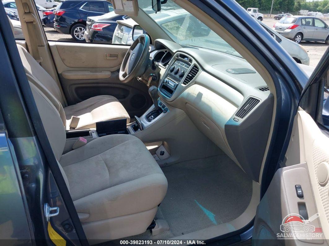 JTEGD21A070164828 2007 TOYOTA HIGHLANDER photo no. 5