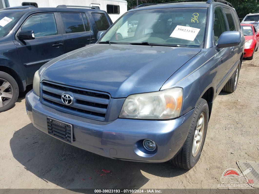 JTEGD21A070164828 2007 TOYOTA HIGHLANDER photo no. 6
