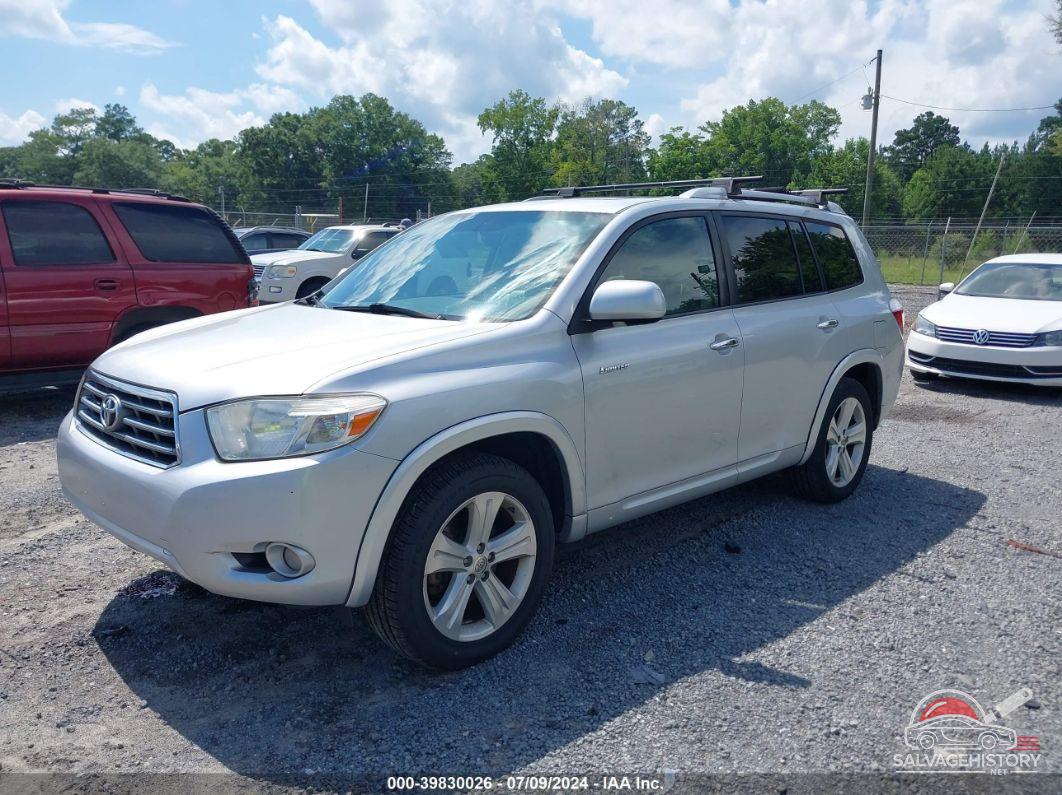 JTEDS42A992093140 2009 TOYOTA HIGHLANDER photo no. 2