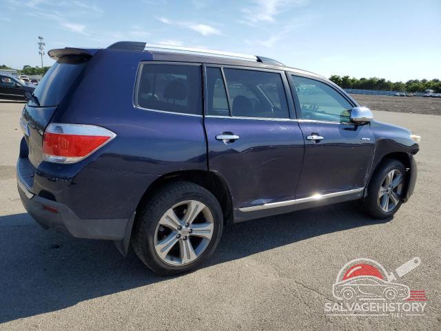 5TDDK3EH2CS132416 2012 TOYOTA HIGHLANDER photo no. 3