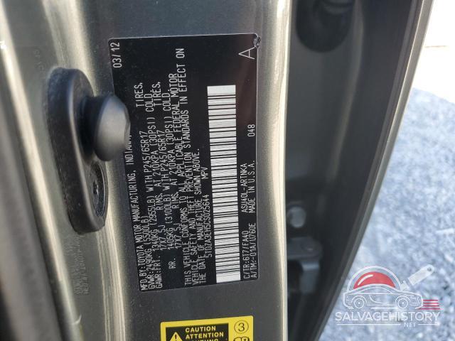 5TDZA3EH5CS025644 2012 TOYOTA HIGHLANDER photo no. 13