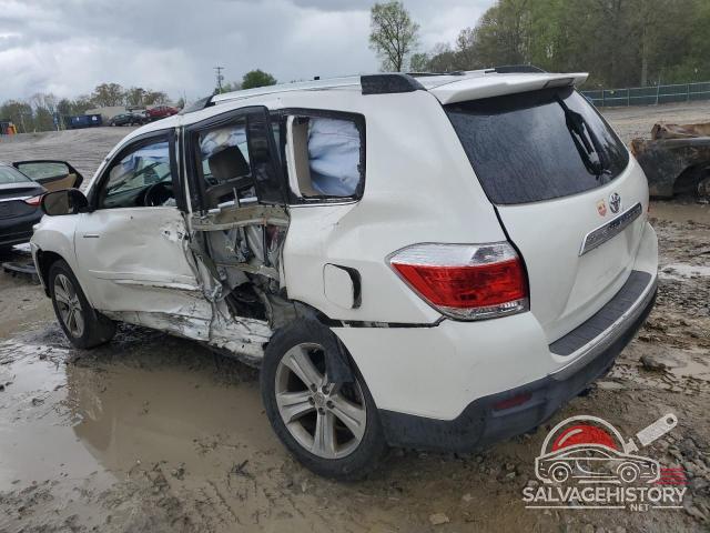 5TDYK3EH0DS119697 2013 TOYOTA HIGHLANDER photo no. 2