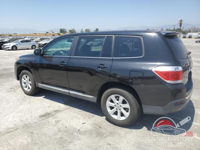 5TDZA3EH4DS035275 2013 TOYOTA HIGHLANDER photo no. 2