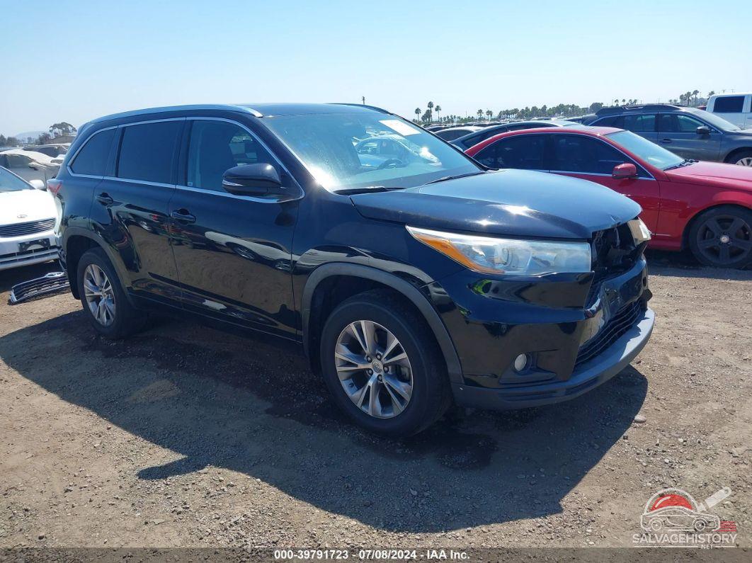 5TDJKRFH7FS216840 2015 TOYOTA HIGHLANDER photo no. 23
