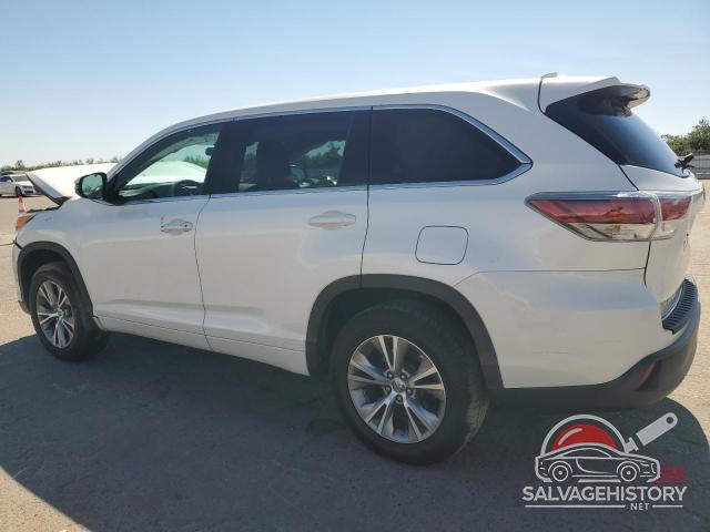 5TDZKRFHXFS073966 2015 TOYOTA HIGHLANDER photo no. 2
