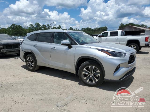 5TDGZRAH8NS549897 2022 TOYOTA HIGHLANDER photo no. 4