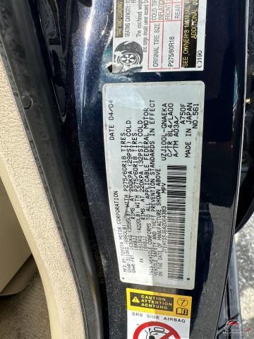 JTEHT05J642064383 2004 TOYOTA LAND CRUIS photo no. 10