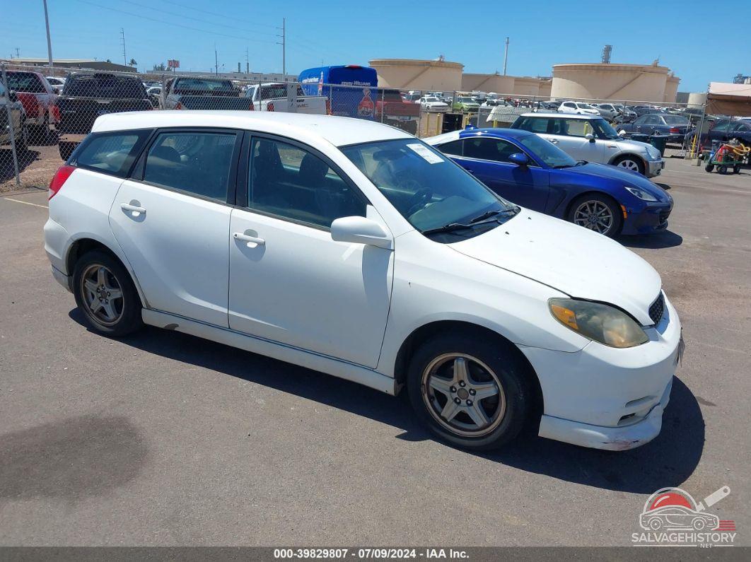 2T1KR32E33C050507 2003 TOYOTA MATRIX photo no. 8