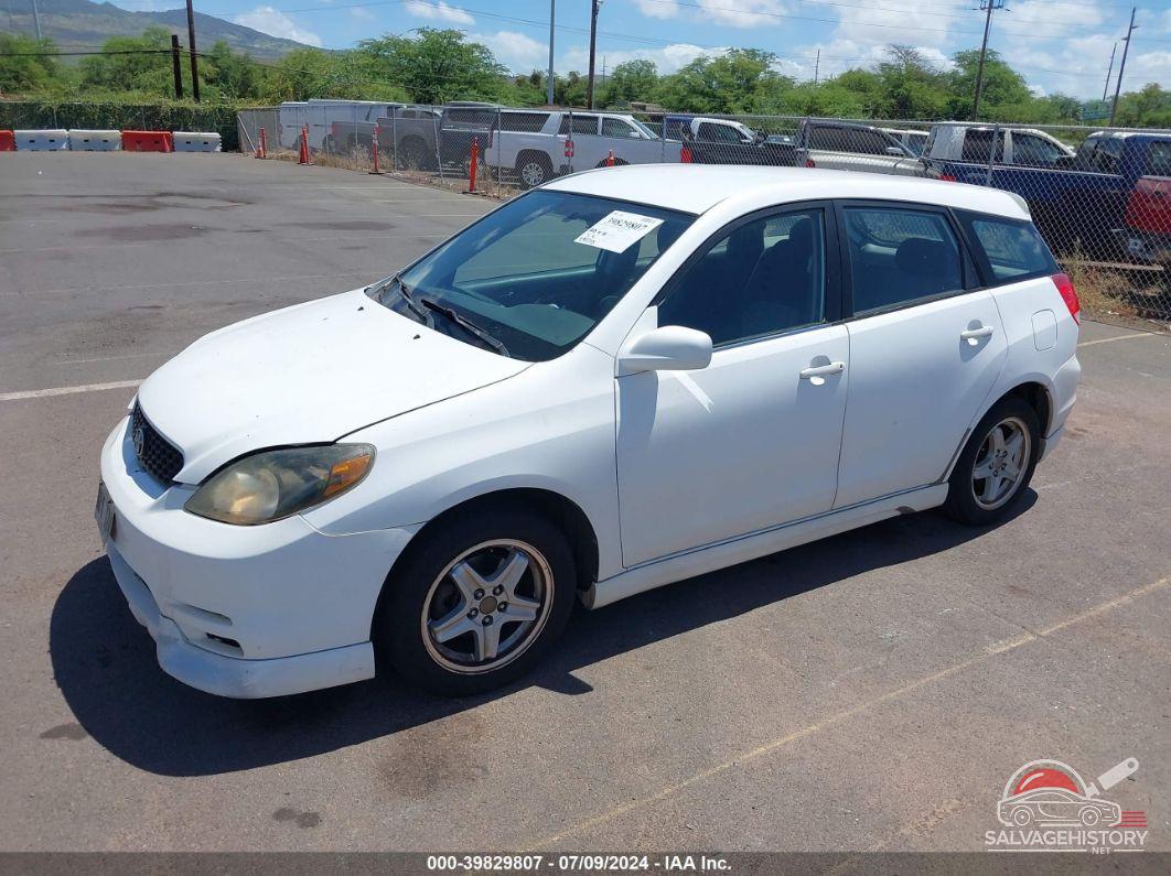 2T1KR32E33C050507 2003 TOYOTA MATRIX photo no. 2