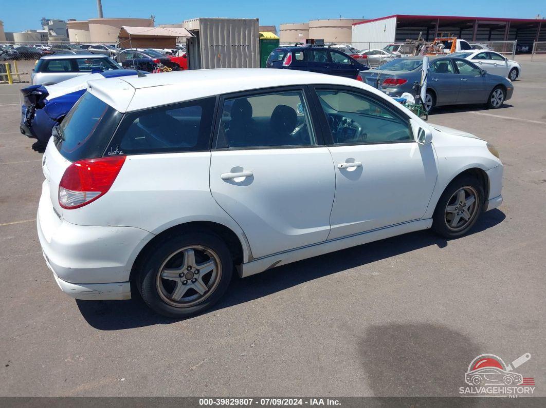 2T1KR32E33C050507 2003 TOYOTA MATRIX photo no. 4